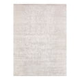 thumbnail image 1 of Pasargad Home Modern 107" x 146" Bamboo Silk Area Rug in Silver/Ivory, 1 of 6