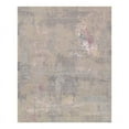 thumbnail image 1 of Pasargad Home Modern 12' x 15' Hand-Knotted Silk & Wool Area Rug in Light Gray, 1 of 5
