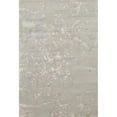thumbnail image 1 of Pasargad Home Modern 49" x 71" Hand-Knotted Silk & Wool Area Rug in Silver, 1 of 1