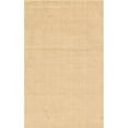 thumbnail image 1 of Pasargad Home Modern 60" x 95" Hand-Loomed Lamb's Wool Area Rug in Beige, 1 of 1