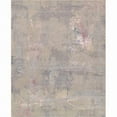 thumbnail image 1 of Pasargad Home Modern 8' x 10' Hand-Knotted Silk & Wool Area Rug in Light Gray, 1 of 6