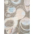thumbnail image 1 of Pasargad Home Modern 9' x 12' Hand-Knotted Silk and Wool Ivory/Grey Rug - All Ages, Indoors, 1 of 7