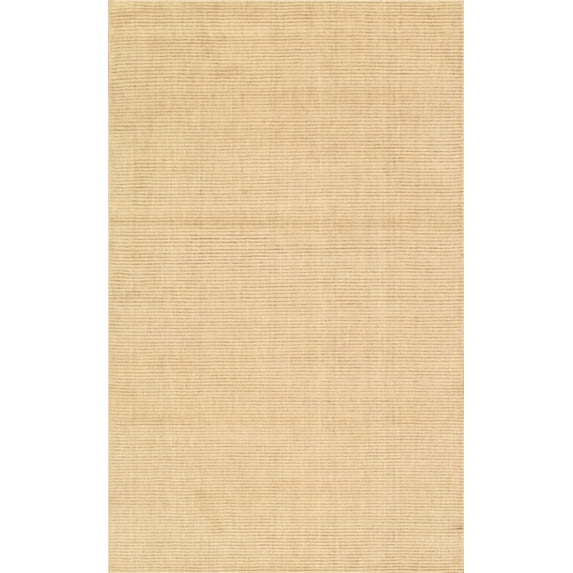Pasargad Home Modern Collection Hand-Knotted Lamb's Wool Area Rug- 5' 0' X 7'11'