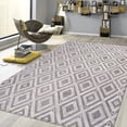 thumbnail image 1 of Pasargad Home Modern Collection Hand-Tufted Wool Area Rug, 8' 9" X 11' 9", Silver, 1 of 5