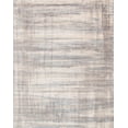 thumbnail image 1 of Pasargad Home Modern Hand-loomed Bsilk & Wool Area Rug 6' 0" X 9' 0" Silver, 1 of 7