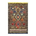 thumbnail image 1 of Pasargad Home Moroccan 71" x 111" Hand-Knotted Wool Area Rug in Brown, 1 of 4