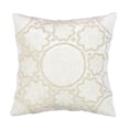 thumbnail image 1 of Pasargad Home Naples Embroidered Pillow, Ivory/Beige (All Ages, 1 Pack), 1 of 3