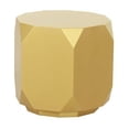 thumbnail image 1 of Pasargad Home Noho Collection Side Table, Wood Finish End Table for Living Room, Home Office, Gold, 1 of 5