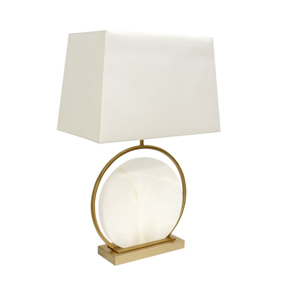 Pasargad Home Orb Marble Table Lamp, H25"
