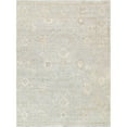 thumbnail image 1 of Pasargad Home Oushak 10' X 10' Hand-Knotted Wool Light Blue Square Rug - All Ages, Indoors, 1 of 4