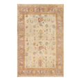 thumbnail image 1 of Pasargad Home Oushak 120" x 168" Hand-Knotted Wool Area Rug in Ivory/Pink, 1 of 4