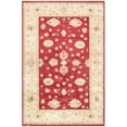 thumbnail image 1 of Pasargad Home Oushak 141" x 218" Hand-Knotted Lamb's Wool Area Rug in Red/Ivory, 1 of 2