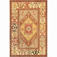 thumbnail image 1 of Pasargad Home Oushak 67" x 105" Hand-Knotted Lamb's Wool Area Rug in Tan/Ivory, 1 of 3