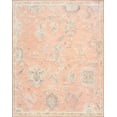 thumbnail image 1 of Pasargad Home Oushak Hand-Knotted Wool Salmon Area Rug 9' 3'' X 12' 2'', 1 of 6