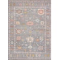 thumbnail image 1 of Pasargad Home psf-08 8x10 Oushak Collection Hand-Knotted L. Blue Wool Area Rug- 7'11' X 10' 2', 1 of 7