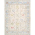 thumbnail image 1 of Pasargad Home Oushak Collection Hand-Knotted Wool Ivory Area Rug-10' 3'' X 13' 0'', 1 of 7