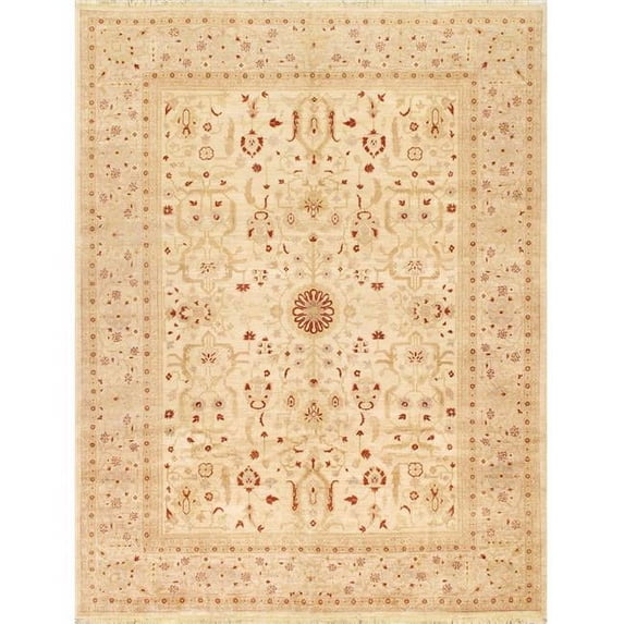 Pasargad Home P-20 LAVENDER 9X12 Pasargad Home Nomad Art Collection Hand-Knotted Lamb's Wool Area Rug- 9' 2' X 11'10'
