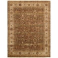 thumbnail image 1 of Pasargad Home P-701 M.BROWN 9X12 Tabriz Collection Hand-Knotted Lambs Wool Area Rug, 9 ft. x 11 ft. 11 in., 1 of 2
