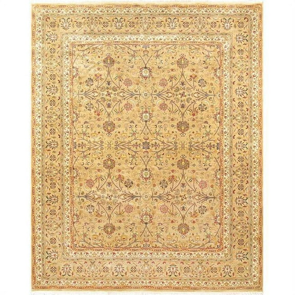 Pasargad Home P-713A 9X12 Baku Collection Hand-Knotted Lamb's Wool Area Rug- 9 ft. 0 in.  X 11 ft. 11 in.