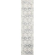 Pasargad Home PD-193B 2.04x8 2 ft. 4 in. x 8 ft. Efes Design Power Loom Runner Rug, Light Grey