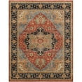 thumbnail image 1 of Pasargad Home Serapi Collection Hand-Knotted Rust/Navy Wool Area Rug- 8' x 10', 1 of 7