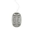 thumbnail image 1 of Pasargad Home Seraphina Contemporary Glass & Steel Pendant Light in Silver, 1 of 5