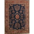 thumbnail image 1 of Pasargad Home PS-2 9X13 Azerbaijan Collection Hand-Knotted Lamb's Wool Area Rug- 9 ft. 0 in.  X 12 ft. 6 in.   Navy, 1 of 1