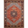 thumbnail image 1 of Pasargad Home PSJ-23A 6X9 Serapi Hand-Knotted Rust/Navy 100% Wool Area Rug- 6' 0'' X 9' 2'', 1 of 1