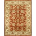 thumbnail image 1 of Pasargad Home PSPT-008 Pasargad Home Agra Collection Hand-Knotted Lamb's Wool Area Rug - Coral - 7' 9' X 10' 1', 1 of 1