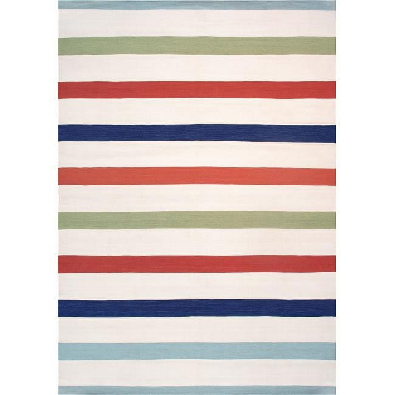 Hampton Ivory 8'9" x 11'9" Synthetic Indoor/Outdoor Area Rug