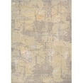 thumbnail image 1 of Pasargad Home  Pasargad Home Modern Collection Hand-Knotted Silk & Wool Abstract Area Rug-10' 5' X 14' 3' - Beige/Grey, 1 of 1