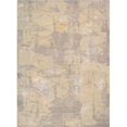thumbnail image 1 of Pasargad Home  Pasargad Home Modern Collection Hand-Knotted Silk & Wool Abstract Area Rug-12' 6' X 15' 7' - Beige/Grey, 1 of 1