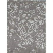 Pasargad Home  Pasargad Home Modern Collection Hand-Knotted Silk & Wool Area Rug- 2' 0' X 3' 0'