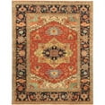thumbnail image 1 of Pasargad Home  Pasargad Home Serapi Collection Hand-Knotted Rust/Navy Lamb's Wool Area Rug-12' 0' X 15' 1', 1 of 1