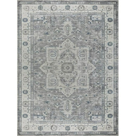 Pasargad Home Pasargad Home Turkish Heritage Oriental Fabric Grey Area Rug- 8' 0' X 10' 0'