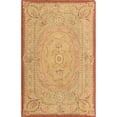 thumbnail image 1 of Pasargad Home Savonnerie 107" x 165" Hand-Knotted Lamb's Wool Area Rug in Beige, 1 of 2