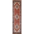 thumbnail image 1 of Pasargad Home Serapi 2'07" x 20' Hand-Knotted Wool Rust/Navy Rug - All Ages, Indoors, 1 of 2