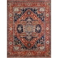thumbnail image 1 of Pasargad Home Serapi 5' x 8' Hand-Knotted Wool Rust Rug - All Ages, Indoors, 1 of 6