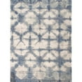 thumbnail image 1 of Pasargad Home Shibori Collection Hand-Loomed Silver/Blue Bsilk & Wool Area Rug-12' 0" X 15' 0", 1 of 7