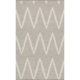 thumbnail image 1 of Pasargad Home Simplicity 8' x 10' Hand-Woven Cotton Grey/Ivory Rug - All Ages, Indoors, 1 of 5
