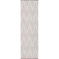 thumbnail image 1 of Pasargad Home Simplicity 30" x 96" Hand-Woven Cotton Runner rug in Beige/Ivory, 1 of 3