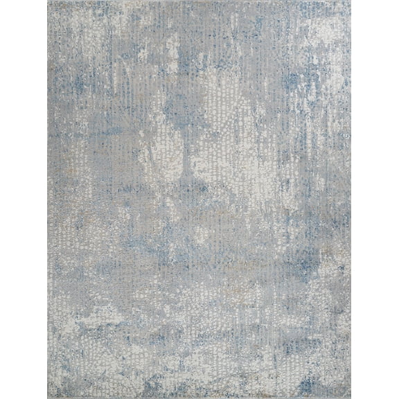Pasargad Home Stella Collection Power-Loomed Beige/Light Grey Area Rug- 2' x 3', For Indoor Space and all Age of Group