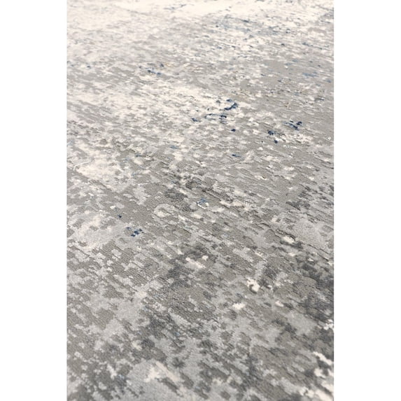 Pasargad Home Stella Collection Power-Loomed Beige/Light Grey Area Rug- 5' x 8', For Indoor Space and all Age of Group