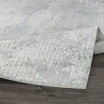 thumbnail image 1 of Pasargad Home Stella Collection Power-Loomed Light Grey Area Rug- 2' x 3', For Indoor Space and all Age of Group, 1 of 5
