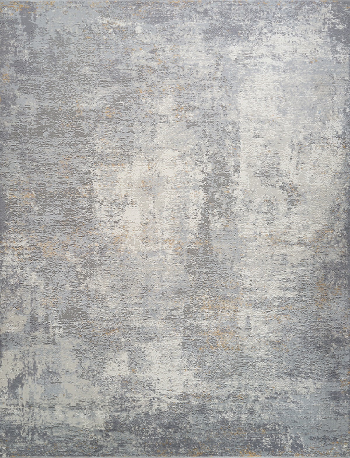 Stella Light Gray Synthetic Stain-Resistant Rectangular Area Rug