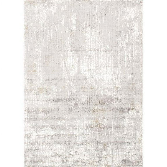 Pasargad Home Stella Design Power Loom Area Rug- 3 X 7, Grey