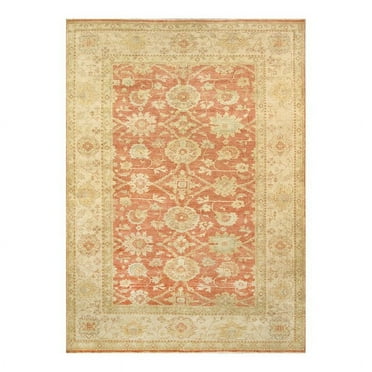 Pasargad Home Sultanabad Collection Hand-Knotted Lamb's Wool Area Rug- 10' 3" X 14' 1"