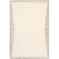 thumbnail image 1 of Pasargad Home Sutton 4' x 6' Power-Loomed Ivory/Grey Rug, For Indoor Space and all Age of Group, 1 of 7