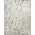 thumbnail image 1 of Pasargad Home Sutton 4' x 6' Power-Loomed Ivory/Grey Rug, For Indoor Space and all Age of Group, 1 of 6