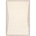 thumbnail image 1 of Pasargad Home Sutton 8' x 10' Power-Loomed Ivory/Grey Rug, For Indoor Space and all Age of Group, 1 of 7